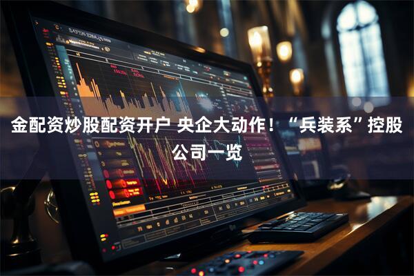 金配资炒股配资开户 央企大动作！“兵装系”控股公司一览